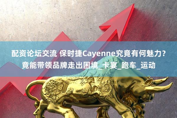 配资论坛交流 保时捷Cayenne究竟有何魅力？竟能带领品牌走出困境_卡宴_跑车_运动