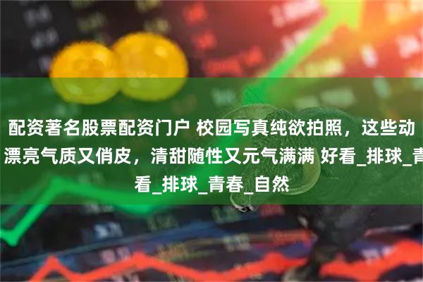 配资著名股票配资门户 校园写真纯欲拍照，这些动作姿势，漂亮气质又俏皮，清甜随性又元气满满 好看_排球_青春_自然